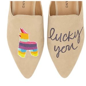 Embroidered Blythh Slide